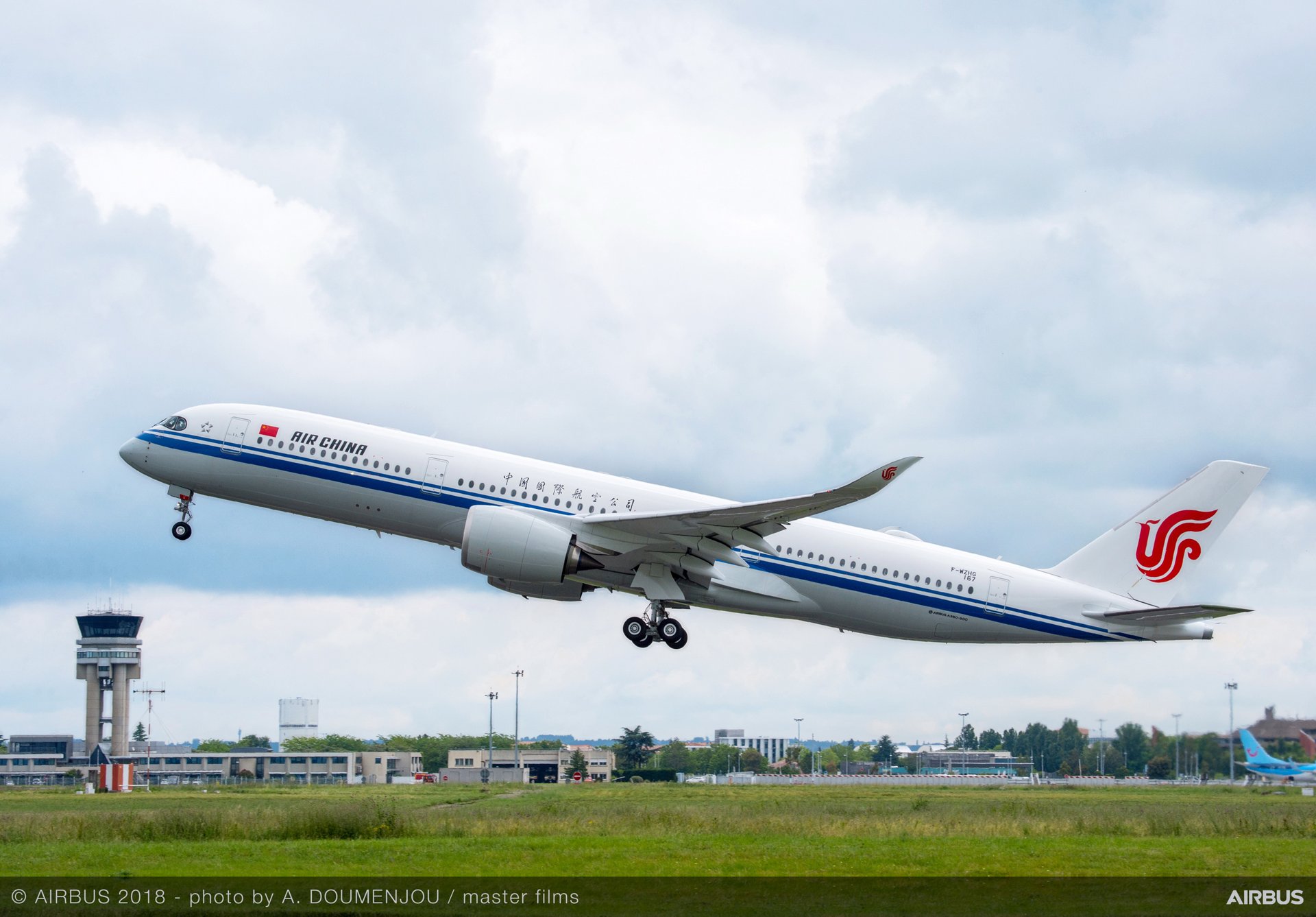 air china takes delivery