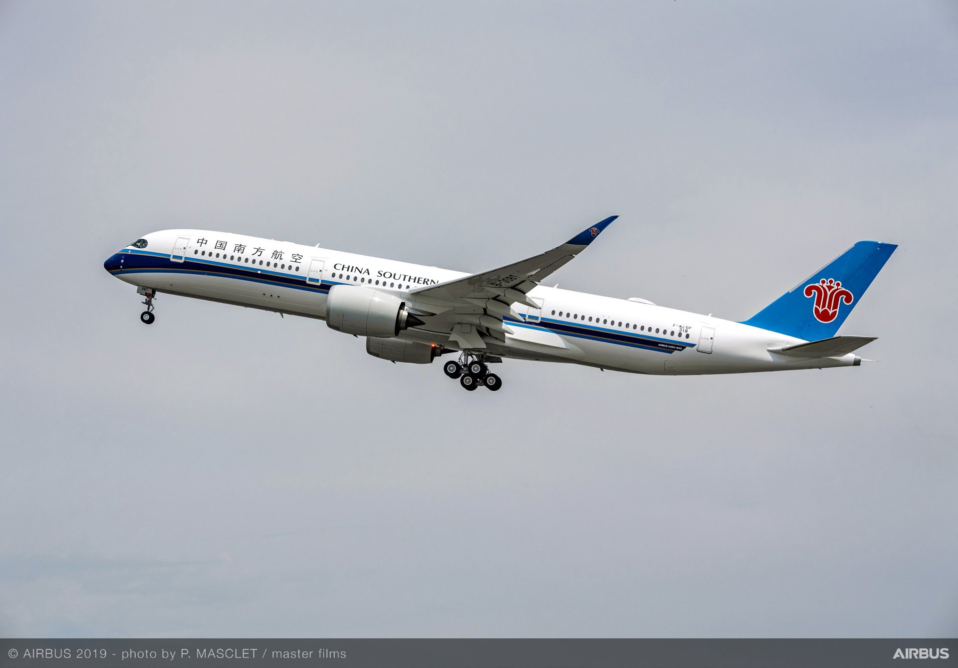 China Southern Airlines Ubernimmt Ihren Ersten Airbus A350