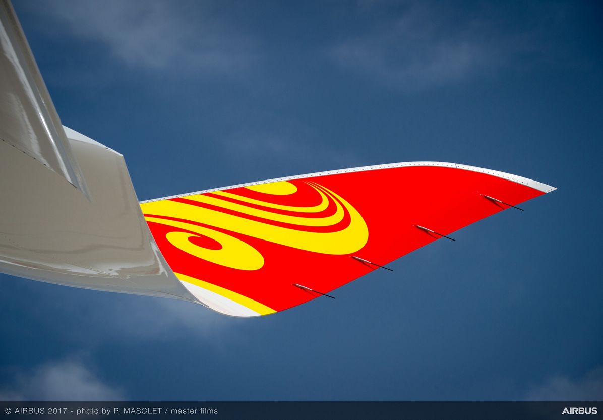 A350 900 Hong Kong Airlines Details Winglet