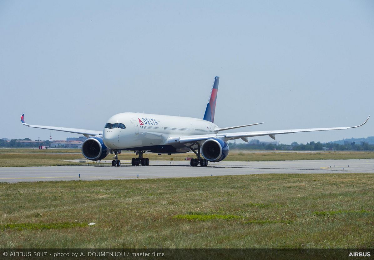 Airbus Delivers First A350 Xwb For Delta Air Lines Delta