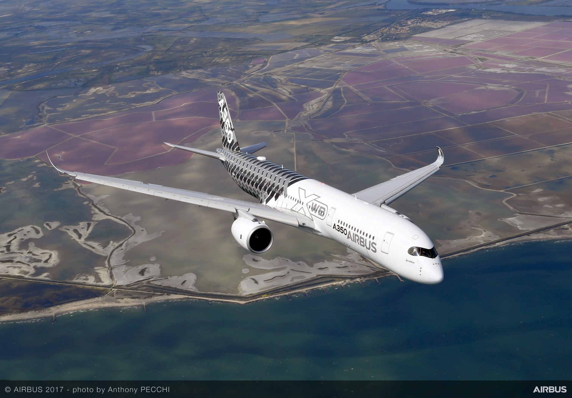 A350 XWB in flight