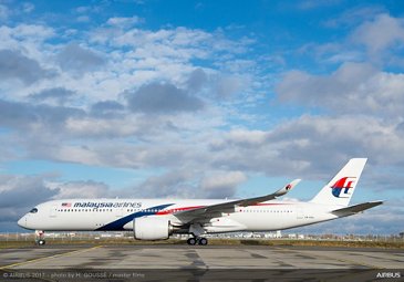 Malaysia Airlines New A350 Will Debut In January 2018 One Mile At A Time