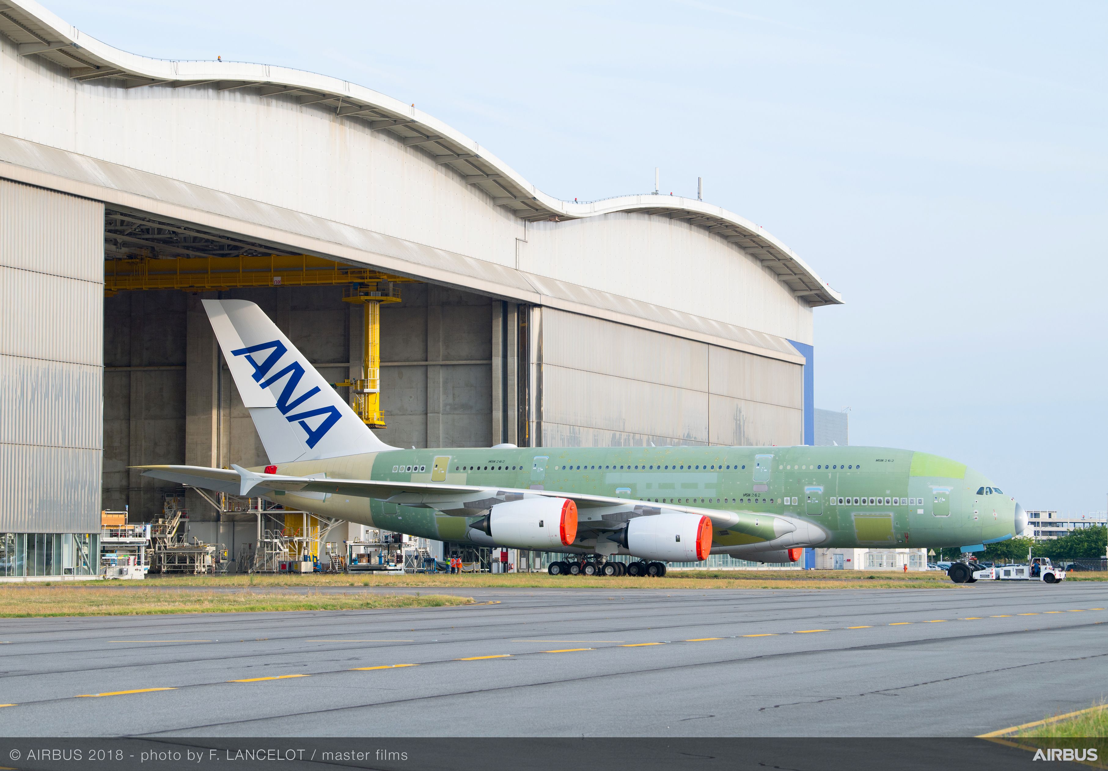 First Ana A380 Rolls Out Of Final Assembly Line In Toulouse Commercial Aircraft Airbus