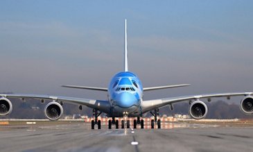 All Nippon Airways’ A380 taxiing 