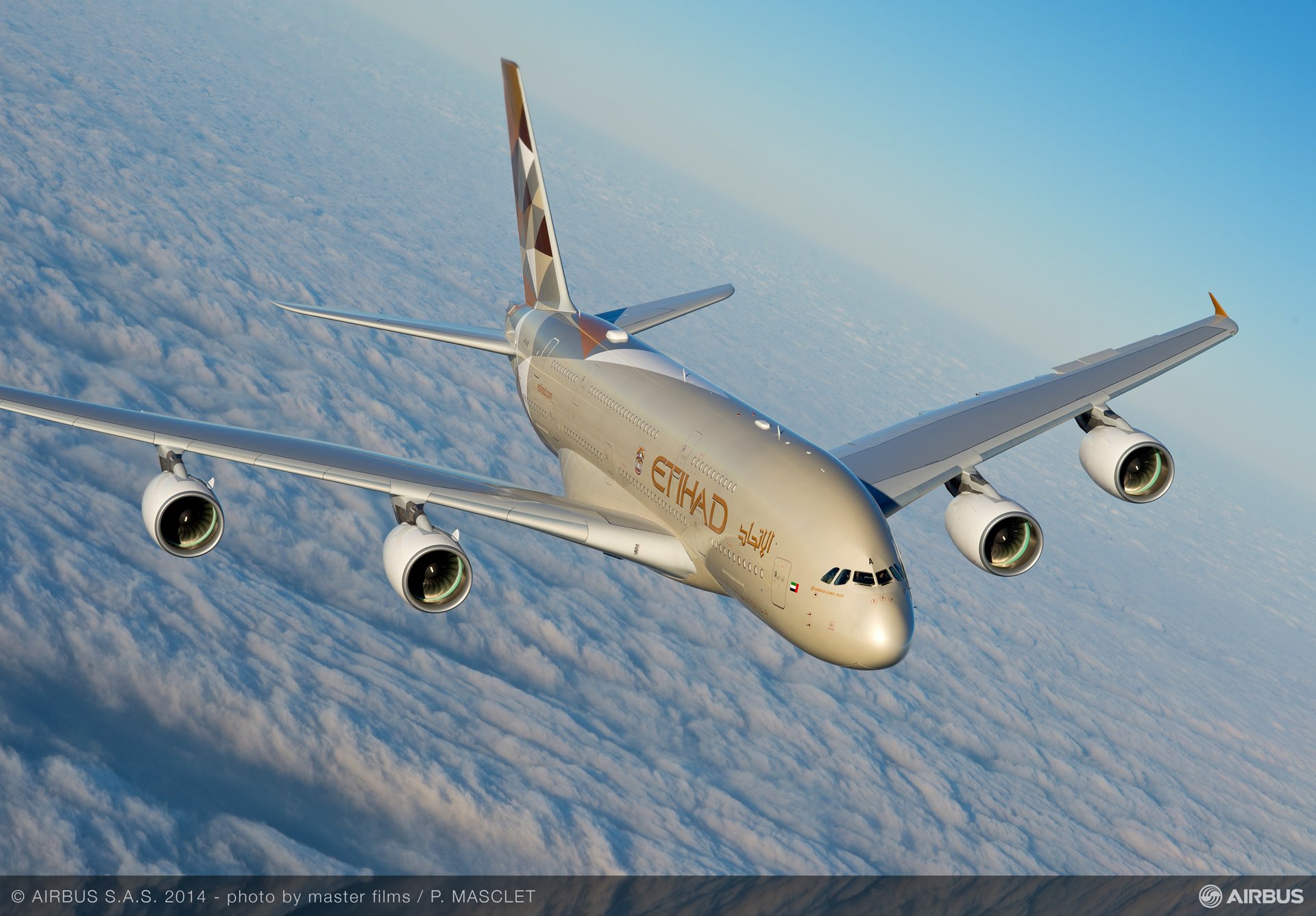 Etihad Airways is honoured for its reliable A380 operations