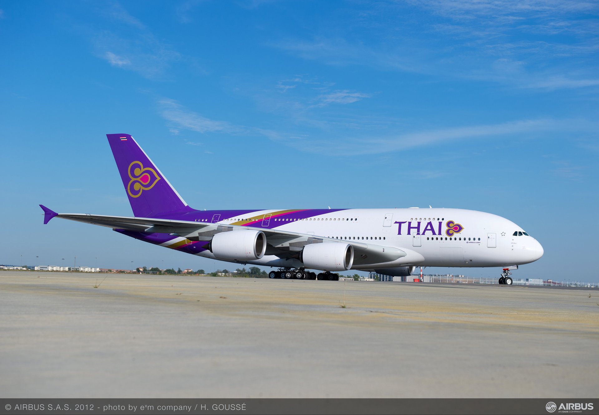 Thai Takes Delivery Of Its First A380 Commercial Aircraft Airbus