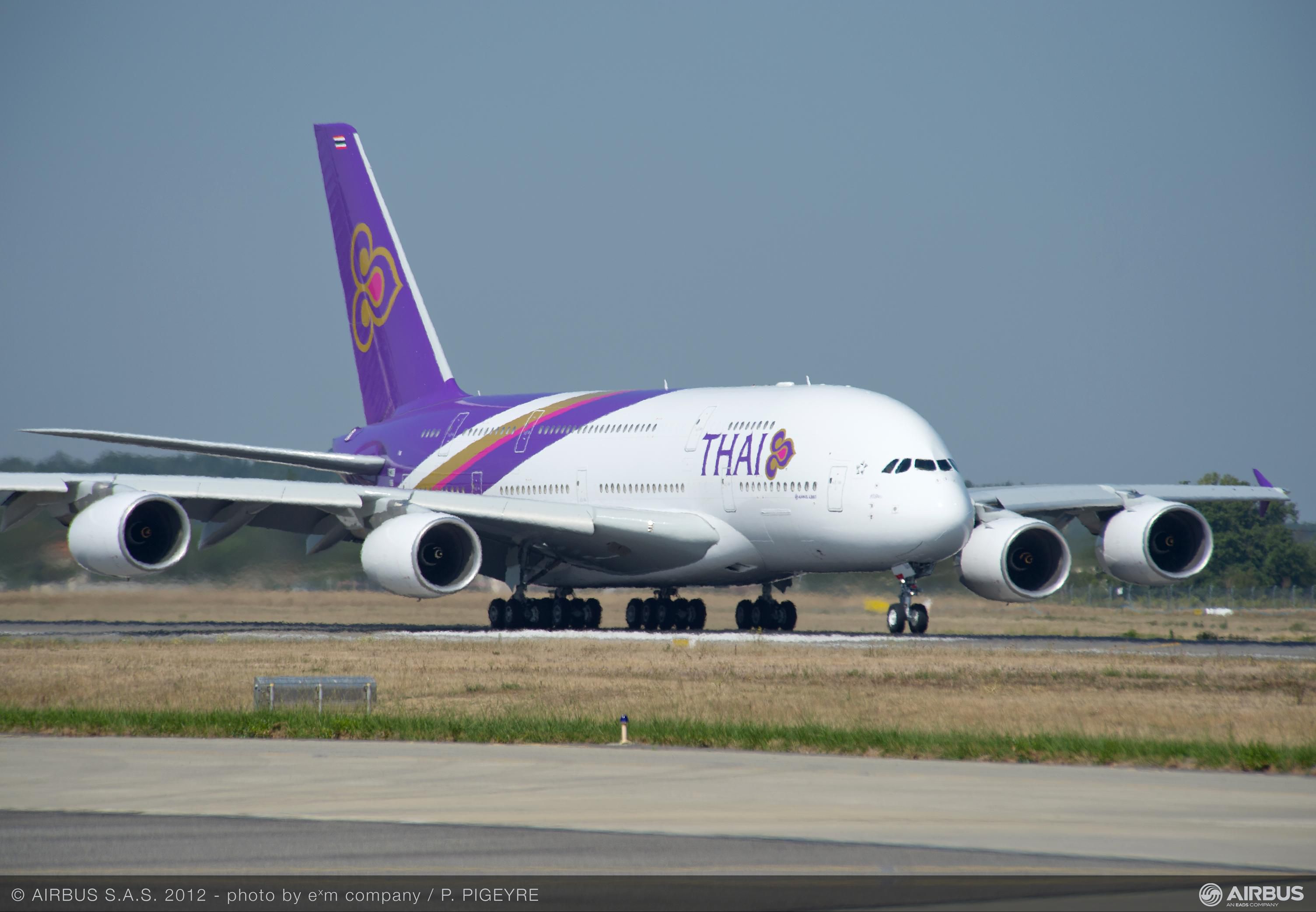 Thai Takes Delivery Of Its First A380 Commercial Aircraft Airbus