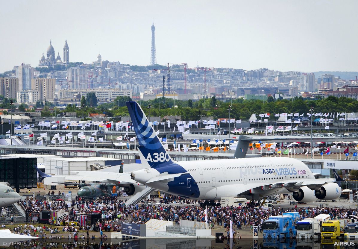 A380 Static Display - 23 June PAS 2017