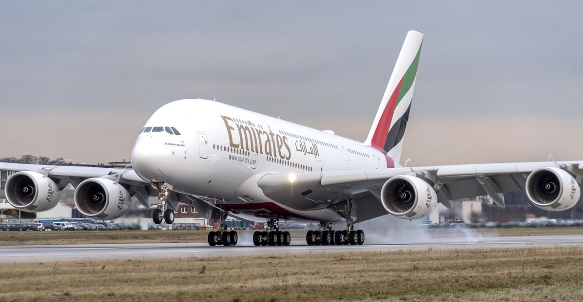 PHOTO A380 Emirates RR