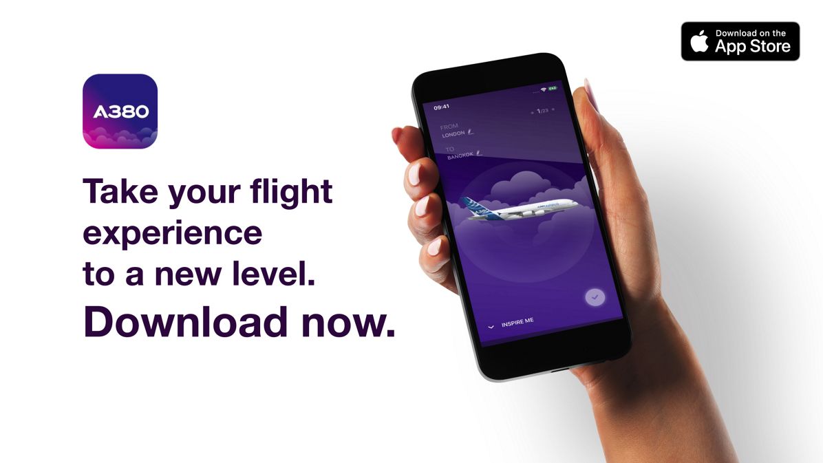 IFlyA380 App Launch
