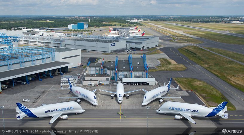 Airbus’ fleet of Beluga aircraft