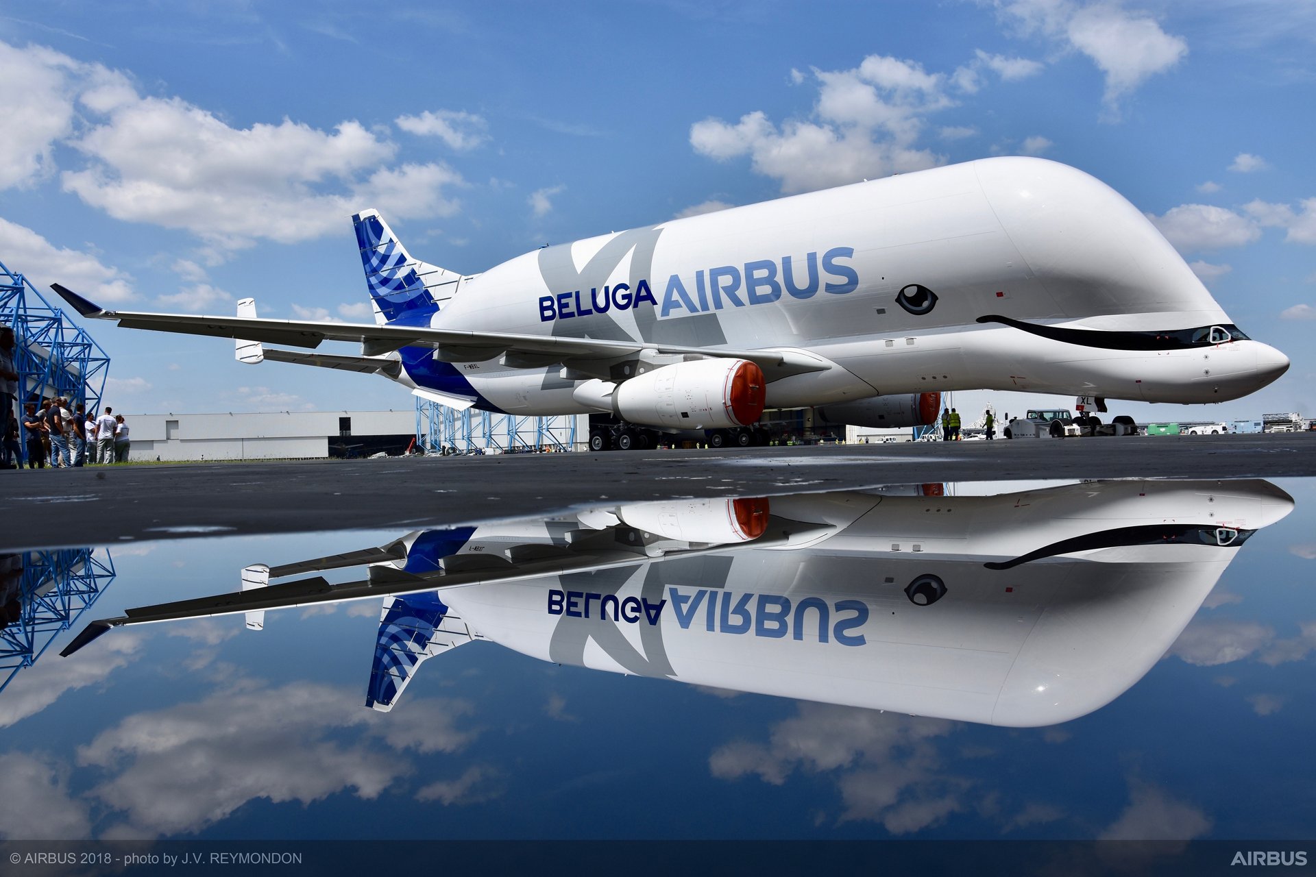BelugaXL with special livery
