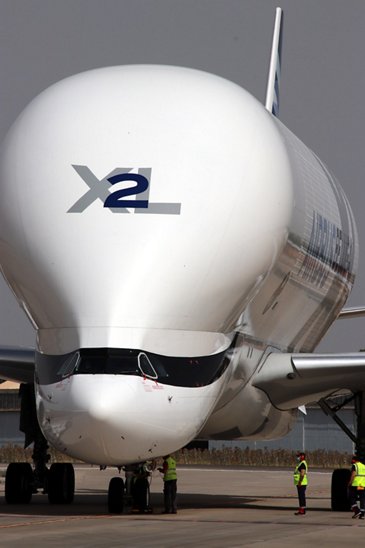 BelugaXL Entry to service in Getafe