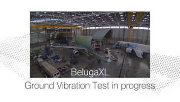 BelugaXL ground vibration test