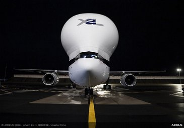 First BelugaXL delivered to ATI – Front view
