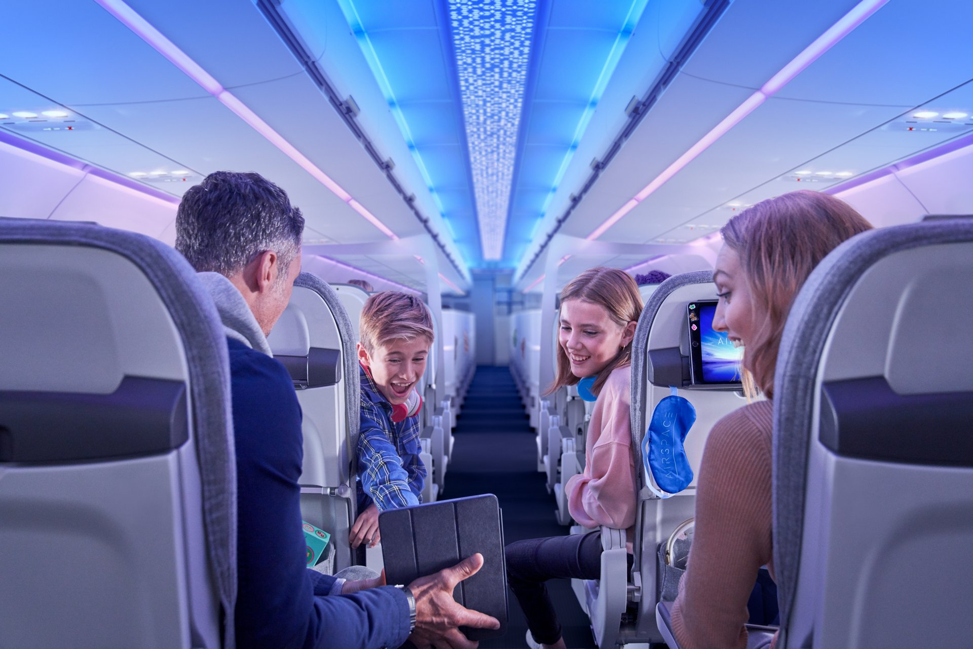A320 Cabin Airspace