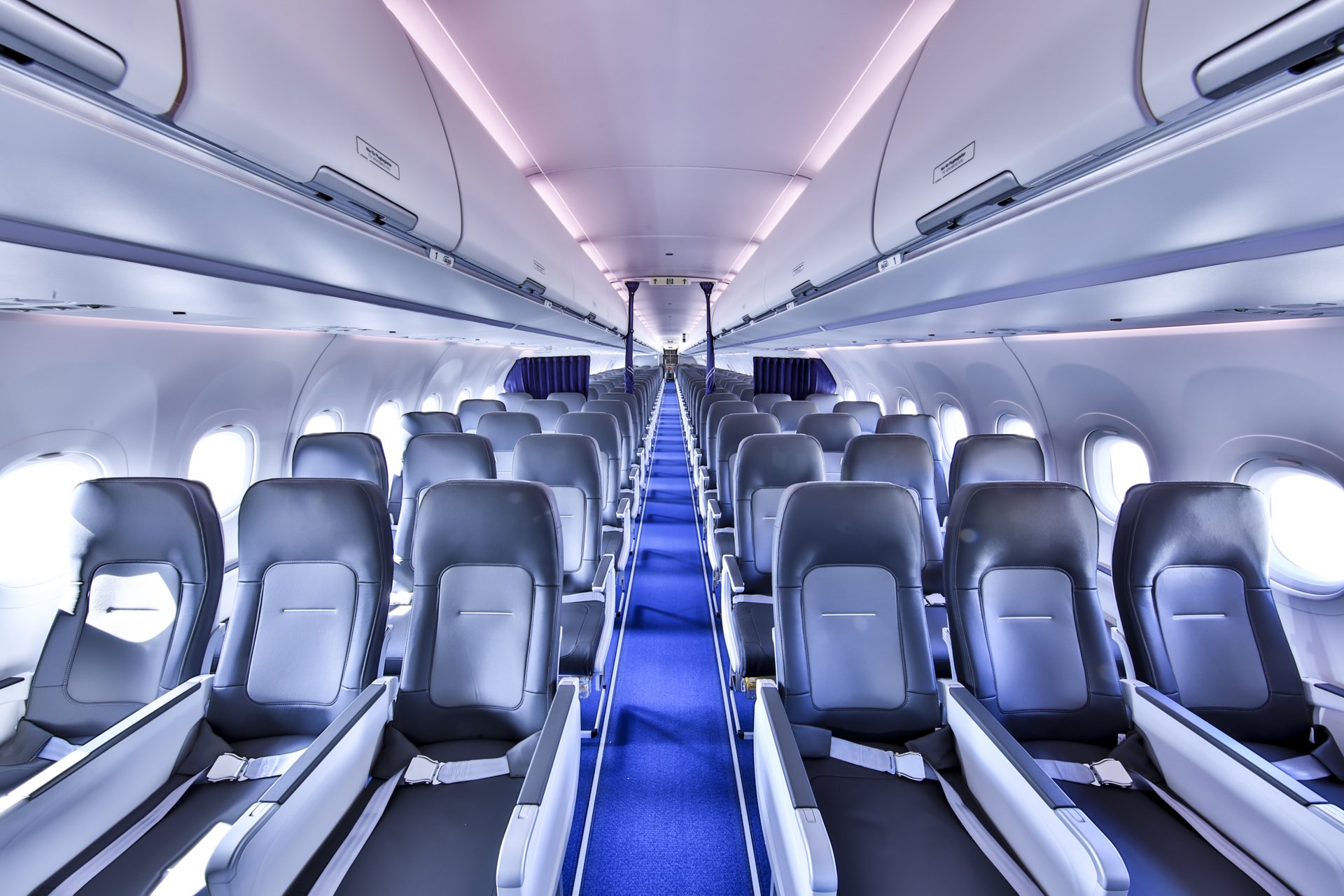 Lufthansa Airbus A321neo with Airspace Cabin
