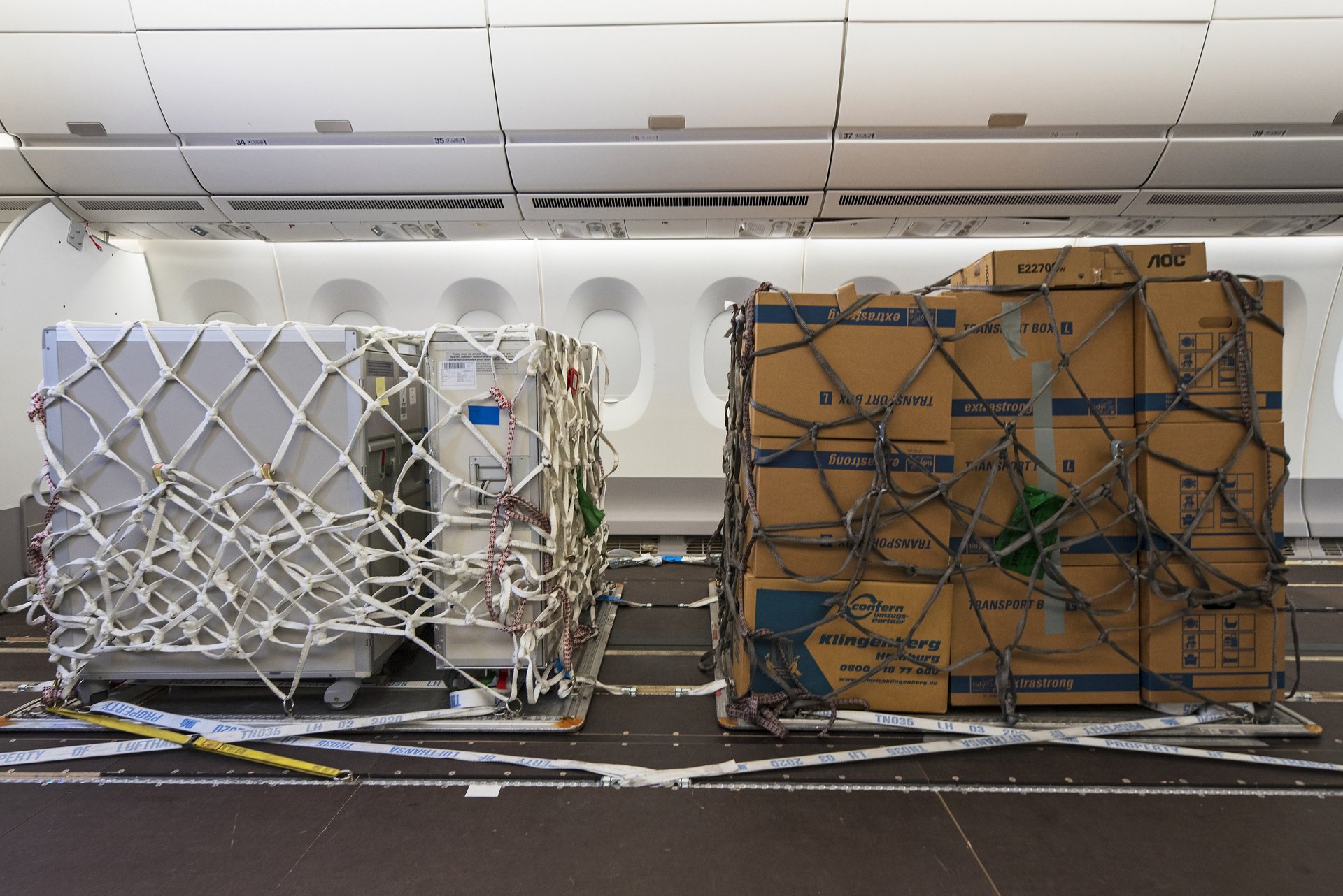 Airbus Develops Solution For Airlines To Use Their Widebody Aircraft For Pure Cargo Operations During The Covid 19 Pandemic Commercial Aircraft Airbus