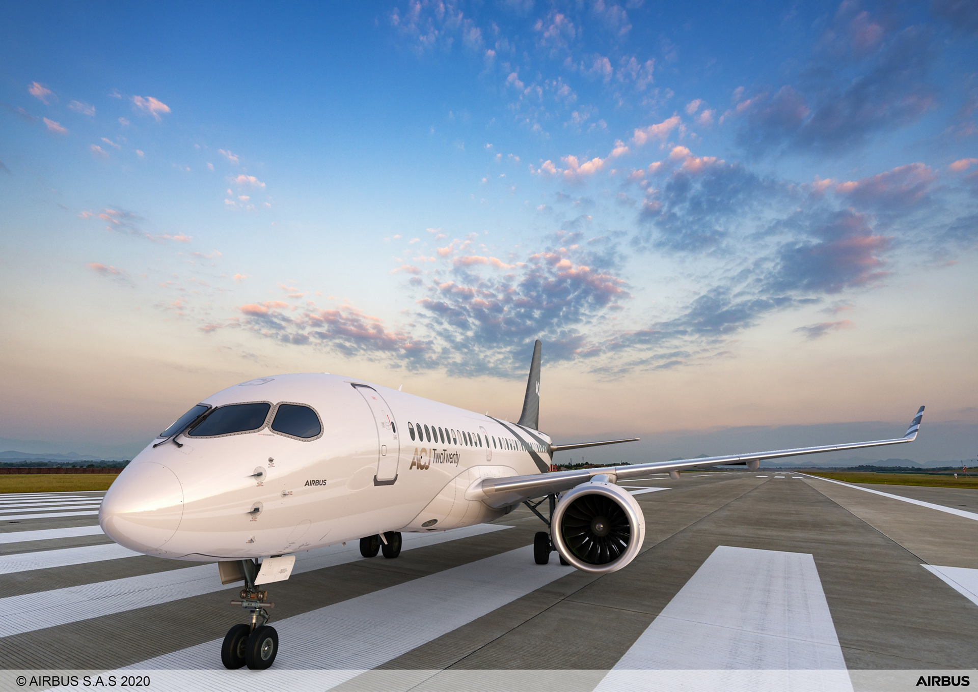 ACJ220 100 PW On Ground