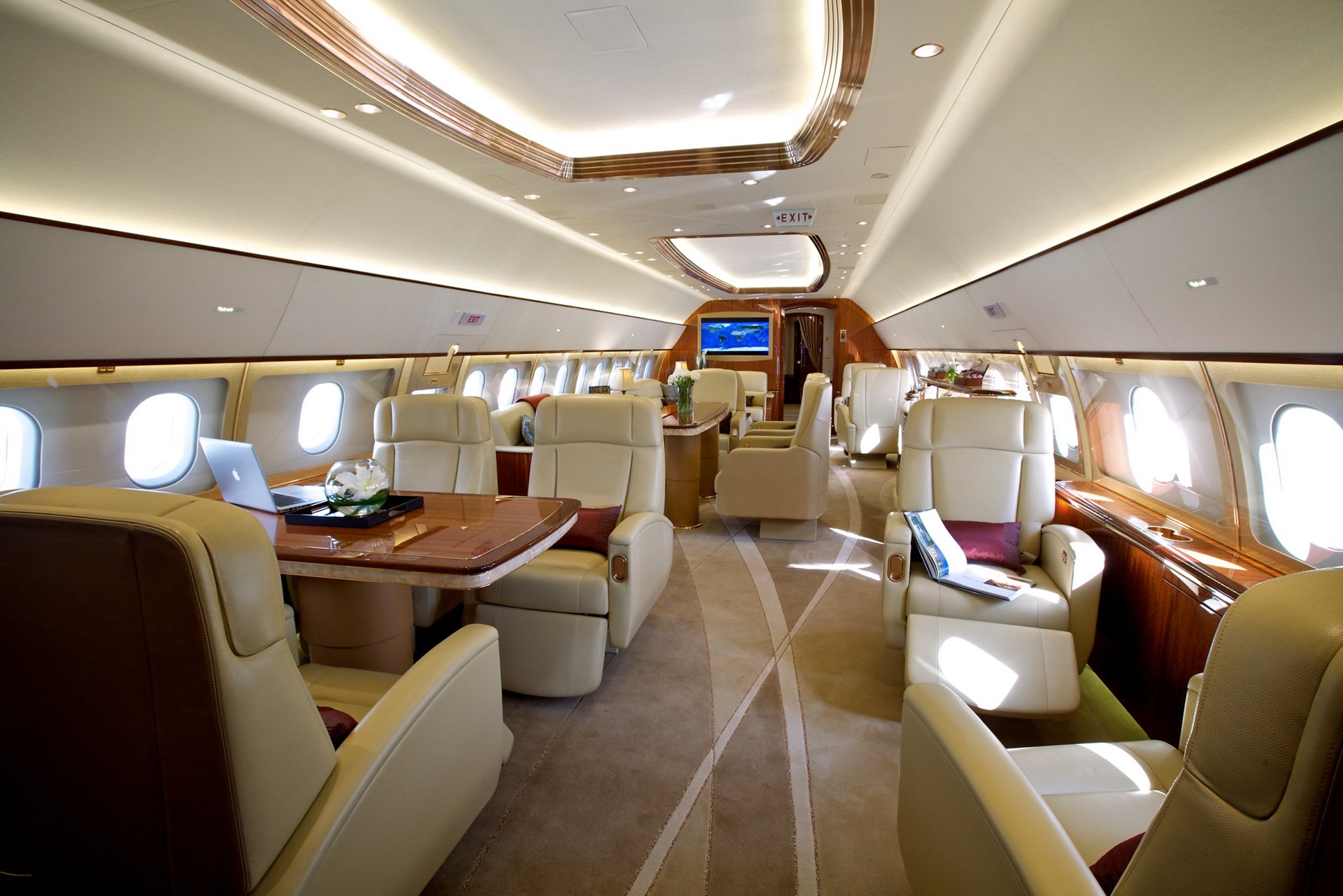 Acj319 Best In Class Cabin Is Highlighted At Dubai Show