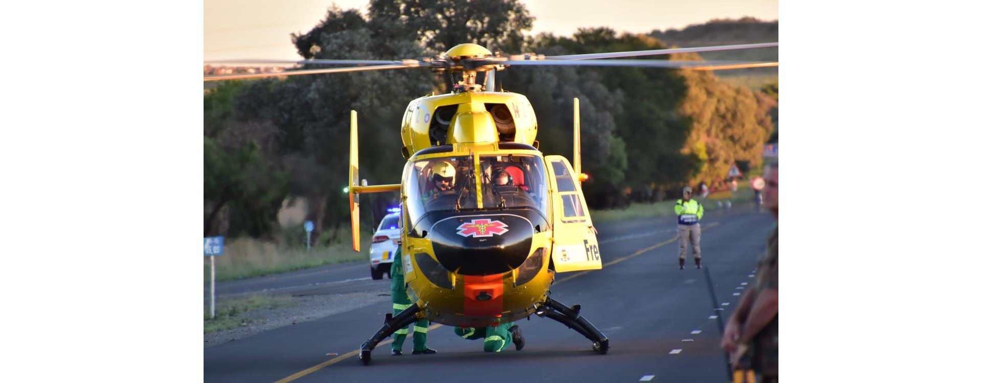 Some of HALO Aviation's daily missions include, landing on the scene of a motor vehicle crash, airlifting a critically injured patient, and transporting patients from rural clinics to higher level of care facilities.
