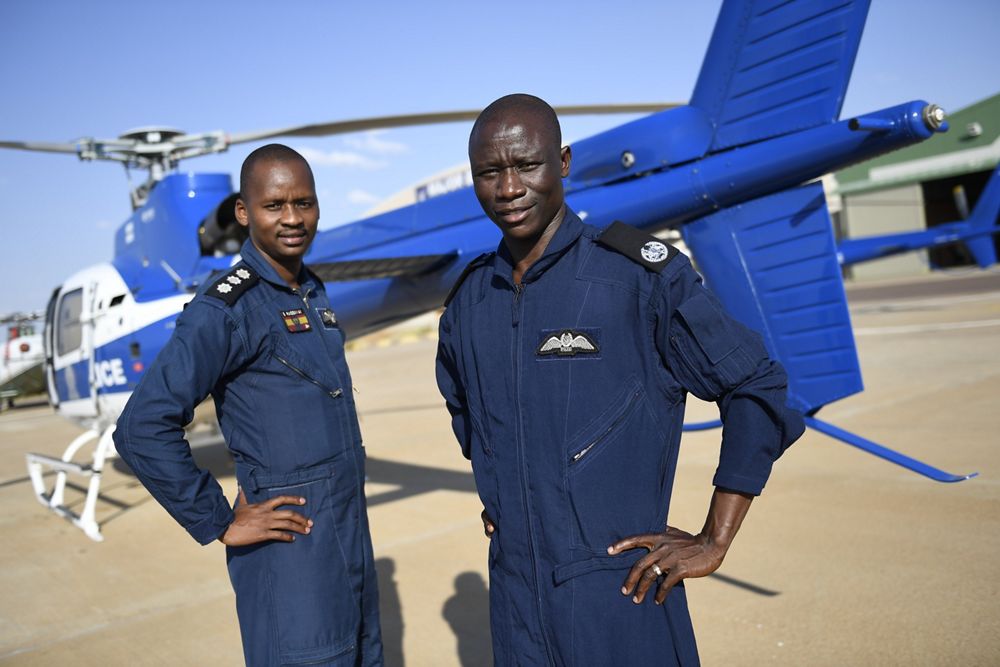 The H125 is well-suited to the high and hot environment in Africa.