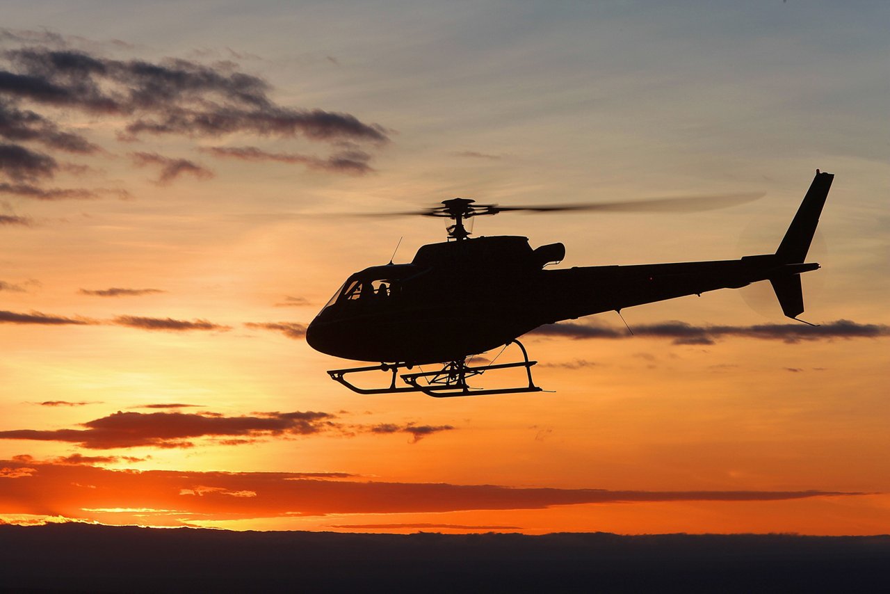 H145 performing public service operation