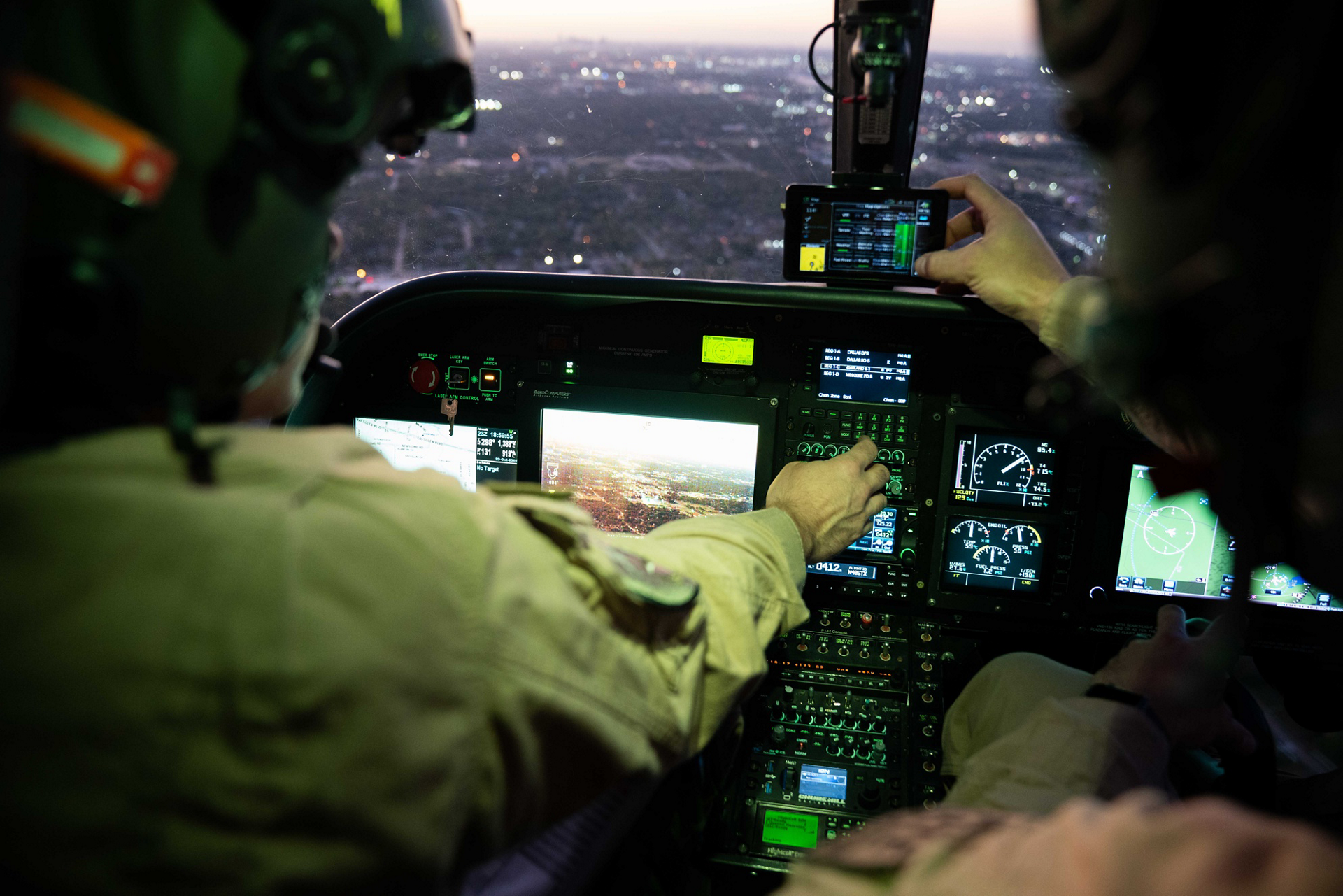  The Texas DPS has a veritable eye in the sky providing visibility for ground patrols.
