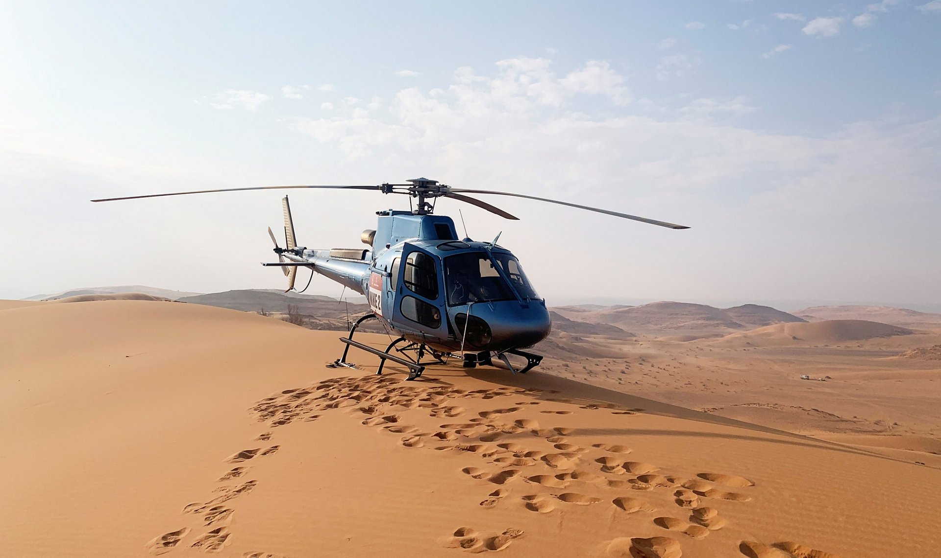 The Airbus H125 – which helped ensure safety and reliability during the 2021 Dakar Rally in Saudi Arabia – is a multi-task helicopter that can easily be reconfigured for various missions