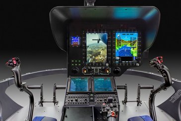 Airbus has recently certified a new single pilot IFR Helionix cockpit for its H135 helicopters.