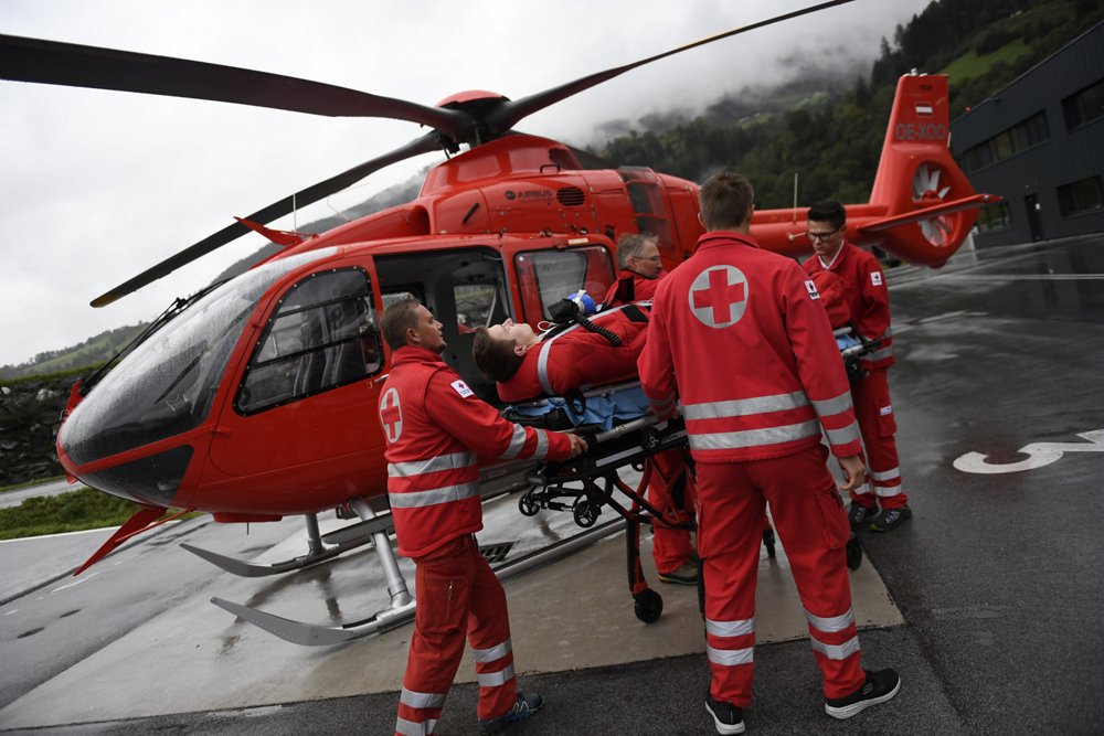 Heli-Austria performs EMS missions with the H135