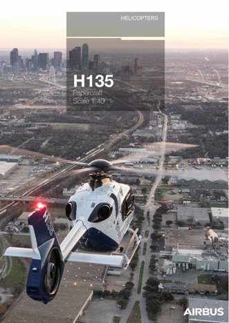 H135 papercraft 