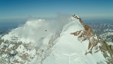 The H145 en route to Aconcagua