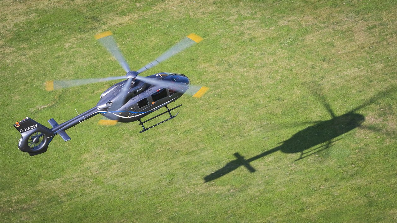 The new version of the H145 flies in the Pyrénées region of France