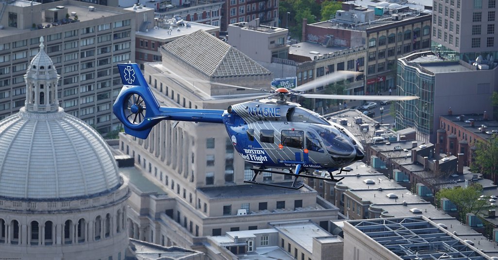 Boston MedFlight transports some 4,000 critical care patients a year, or approximately 1,842 missions yearly.