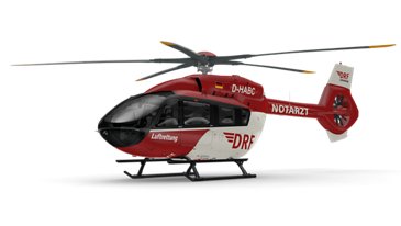 DRF Luftrettung's five-bladed H145 
