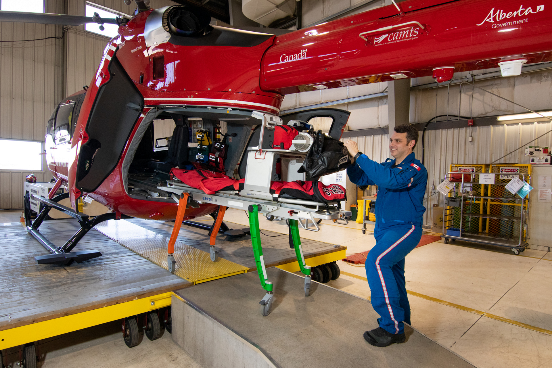 Greg Barton has been a paramedic for 27 years, 18 of them with STARS, a non-profit air ambulance service headquartered in Calgary, Canada. 