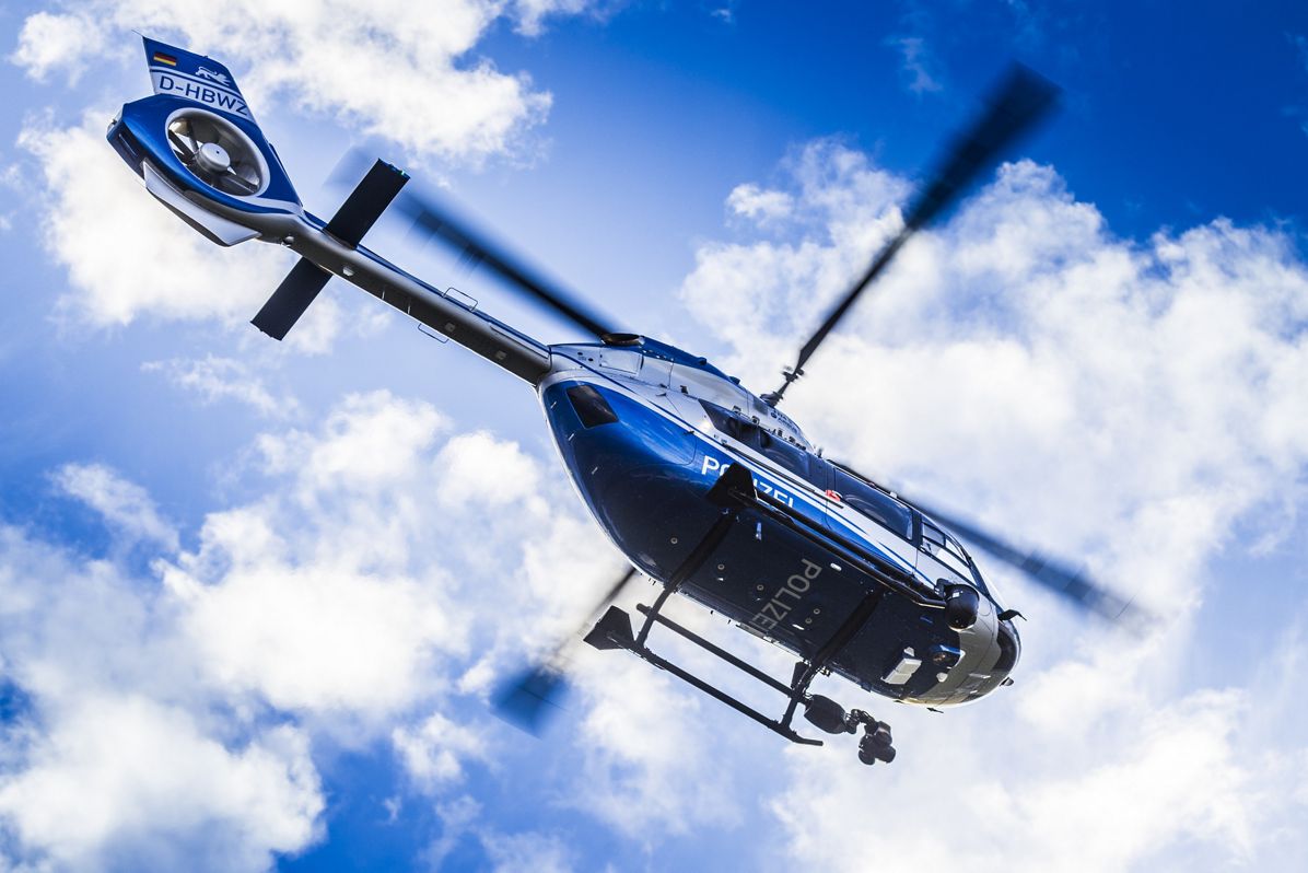 H145 operated by Police Baden-Württemberg