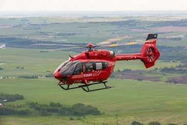 STARS H145 in flight  