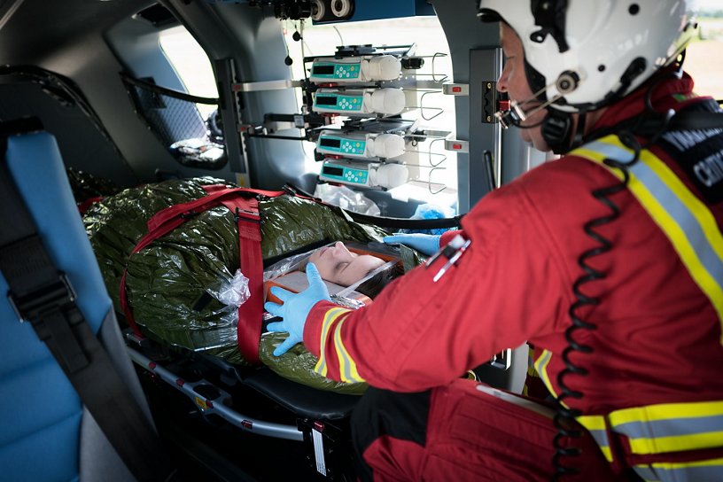 H145 provides air ambulance services to remote communities in Wales