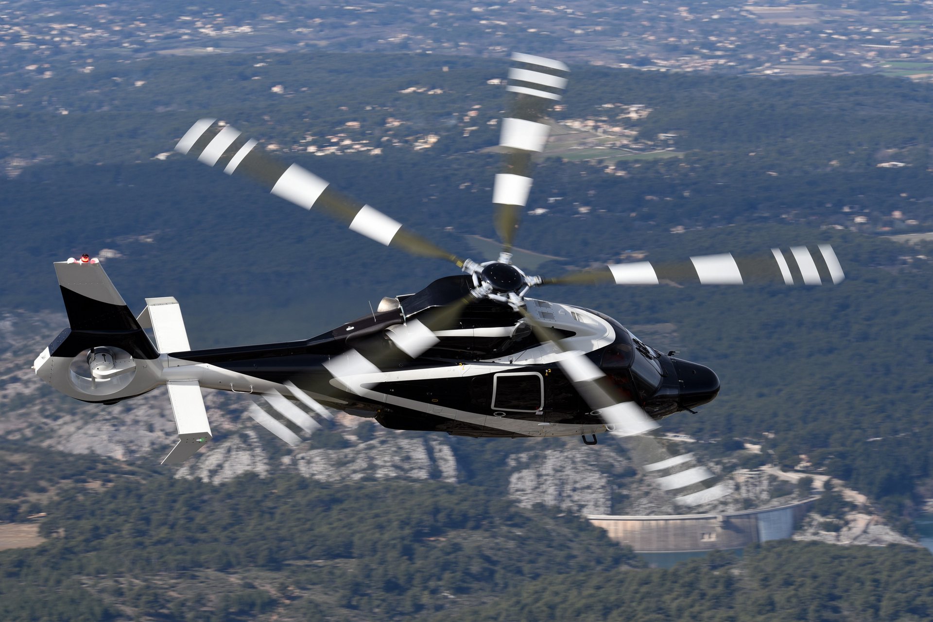 The H155, the high-end, 5-tonne helicopter, is an enhanced version of the proven Dauphin family, positioning it as the most technologically-advanced rotary-wing aircraft in its category.