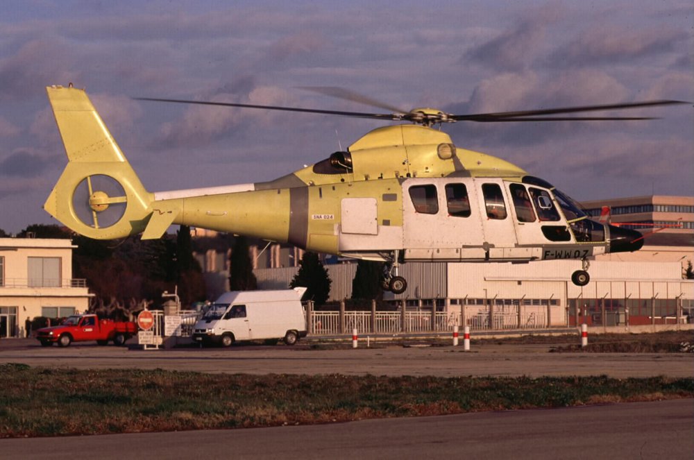 The EC155 helicopter’s maiden flight was performed in 1998.  
