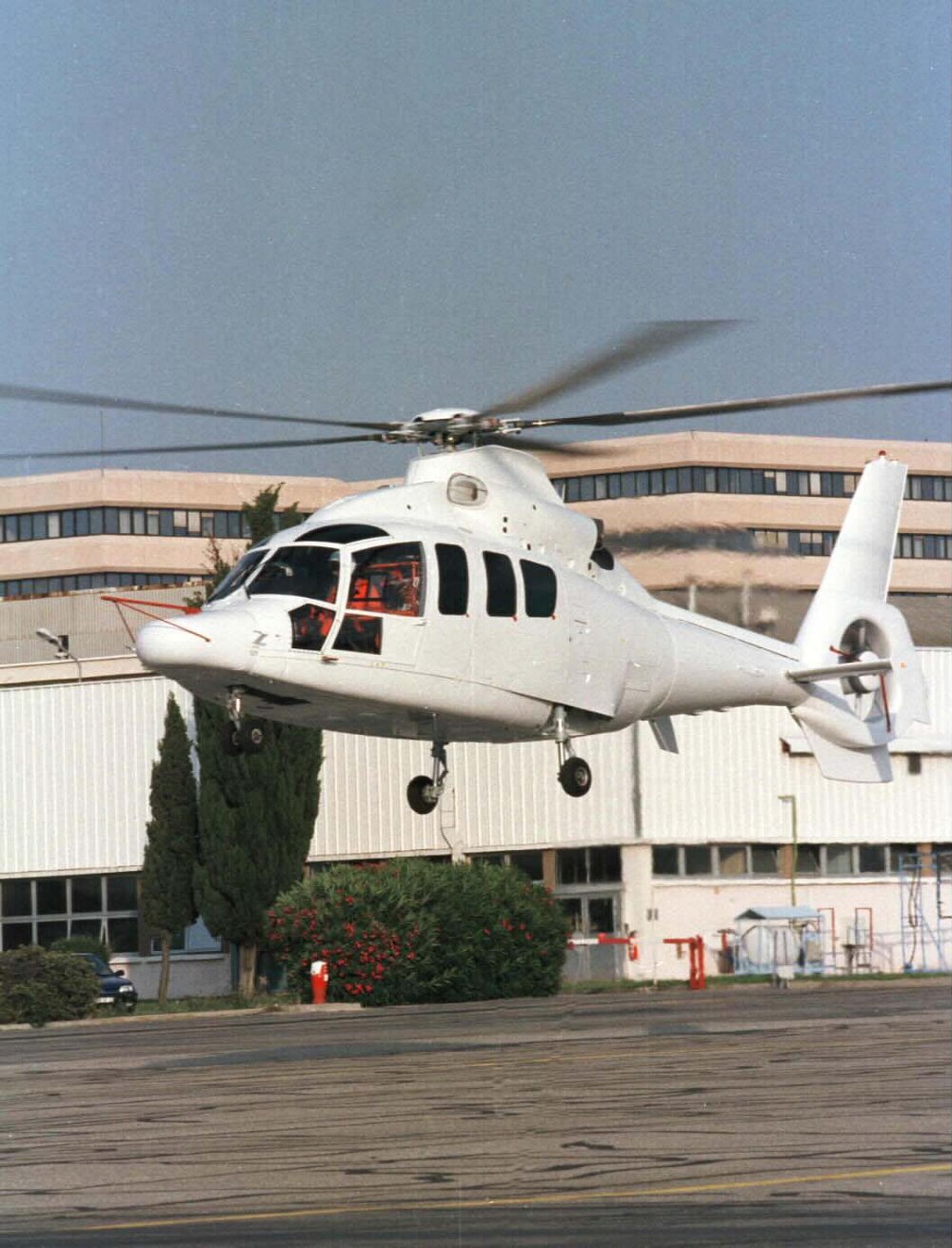 The EC155 helicopter’s maiden flight was performed in 1997.  
