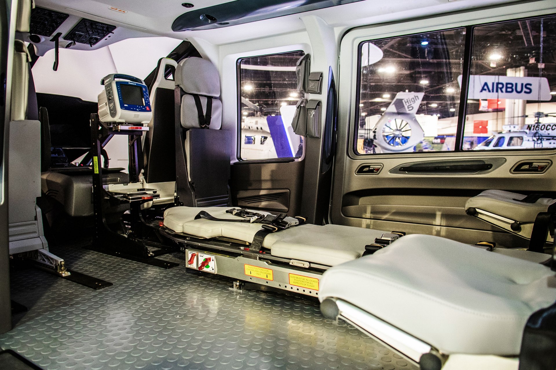 Airbus Helicopters Unveils H160 Air Medical Cabin Concept By Metro