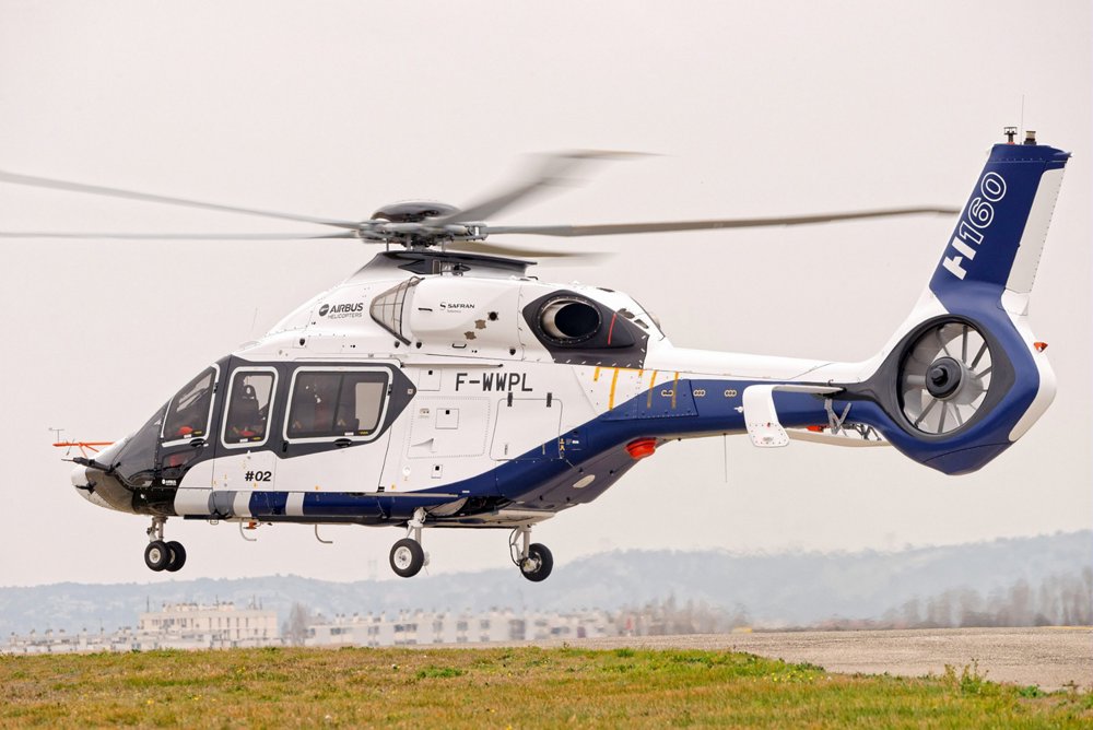 乐动体育app靠谱吗空中客车直升机的H160 PT2原型于2016年首次飞行。