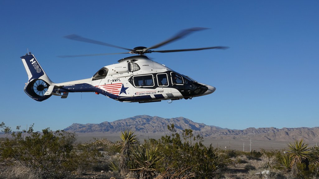 The H160 prototype has landed in Las Vegas and will be headlining Airbus Helicopters’ presence for the first time ever at an international airshow at this year’s Heli-Expo from 27 Feb - 1 March at the Las Vegas convention center.
