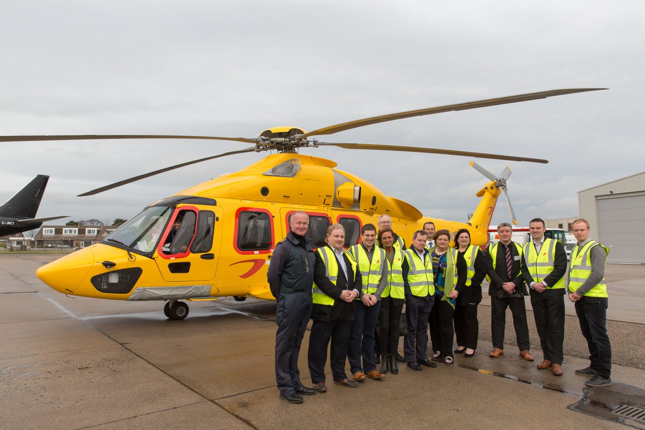 The H175 arrives in Aberdeen NHV announces the entry into service of