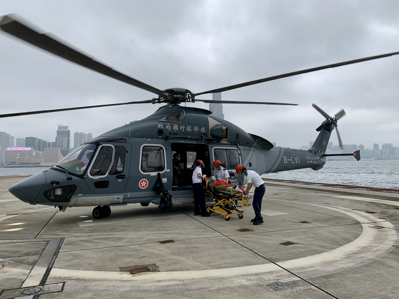 GFS's fleet of H175 helicopters provide a range of public service missions, including maritime and search and rescue.