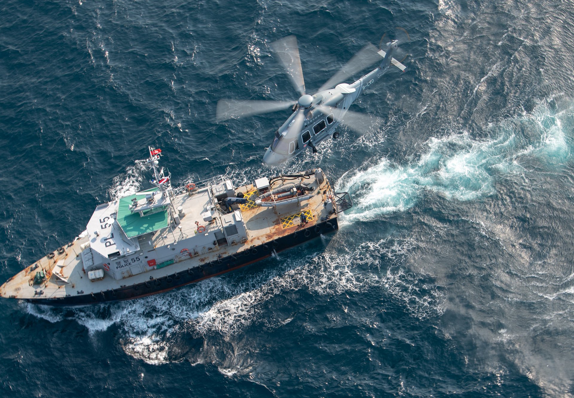GFS's fleet of H175 helicopters provide a range of public service missions, including maritime and search and rescue.