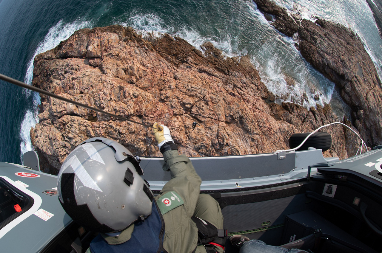 GFS's fleet of H175 helicopters provide a range of public service missions, including maritime and search and rescue.